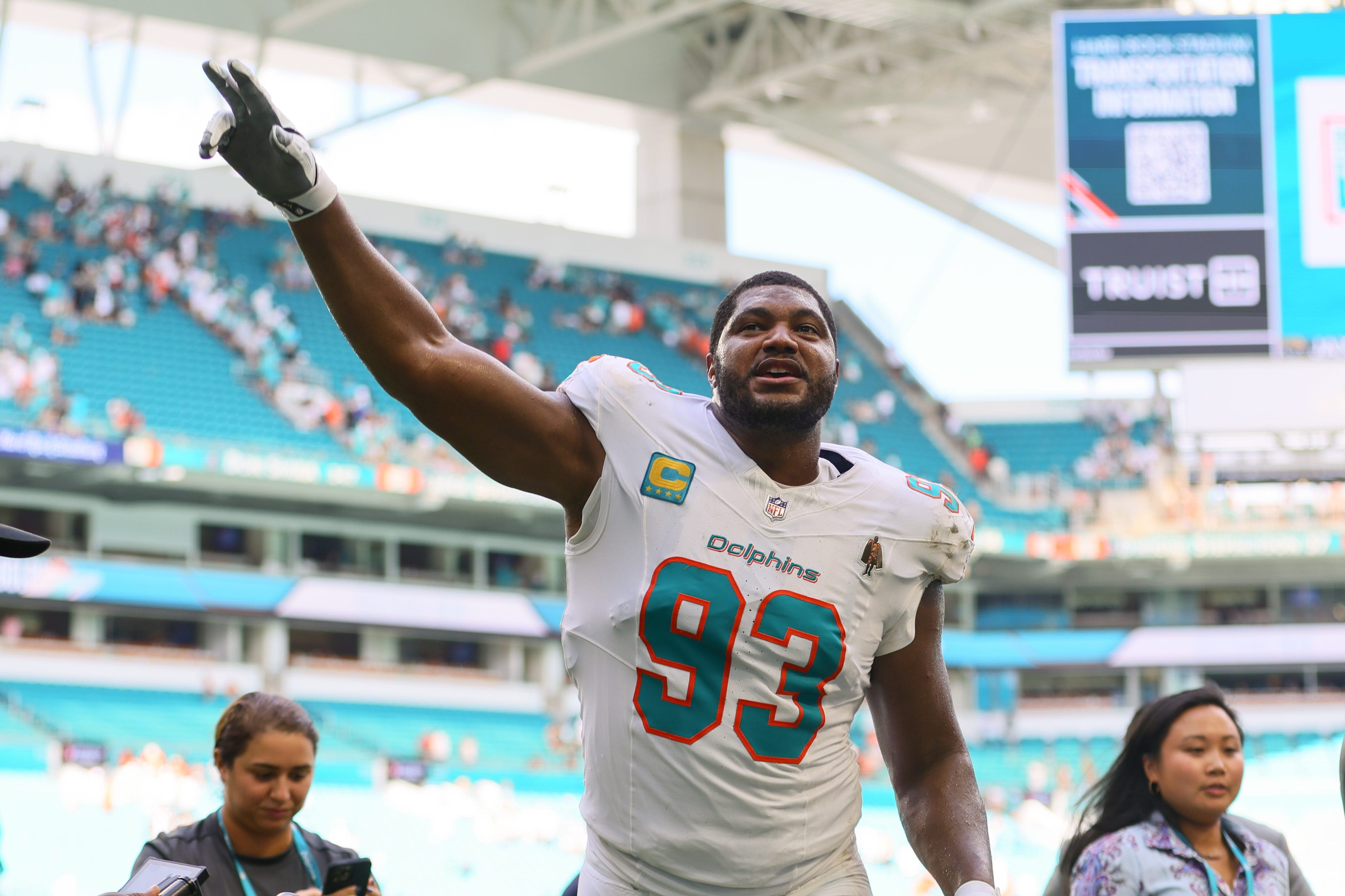 Calais Campbell was handcuffed too: 'Extreme, definitely unnecessary'