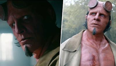 Hellboy goes full horror with first look at new R-rated film with a new actor stepping in for Ron Perlman and David Harbour