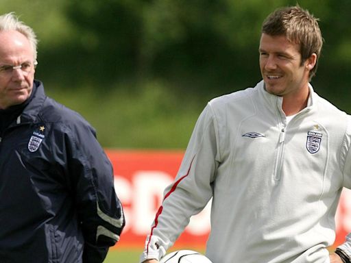 Sven-Goran Eriksson reveals David Beckham’s visit to his home in Sweden