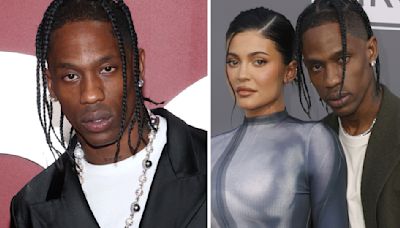 Arrestan a Travis Scott, padre de los hijos de Kylie Jenner, por allanamiento de morada