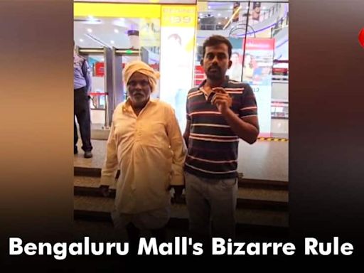 Legacy Of Slave Mentality? Farmer Wearing Dhoti Denied Entry Into Bengaluru Mall