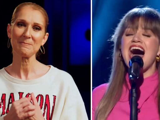 Céline Dion reaccionó con lágrimas al cover de “My Heart Will Go On” que interpretó Kelly Clarkson