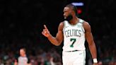 Jaylen Brown had an important message for the Celtics after winning Game 1 of the NBA Finals