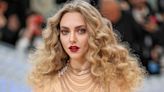 Amanda Seyfried Hits Met Gala 2023 in Beaded Oscar de la Renta Mini Dress and Voluminous Disco Curls