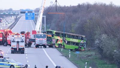 Bus driver investigated for manslaughter after crash near Leipzig