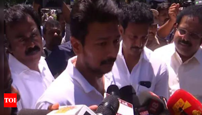 Big responsibility given to me, hope to fulfil it, says Tamil Nadu Dy CM designate Udhayanidhi Stalin | India News - Times of India