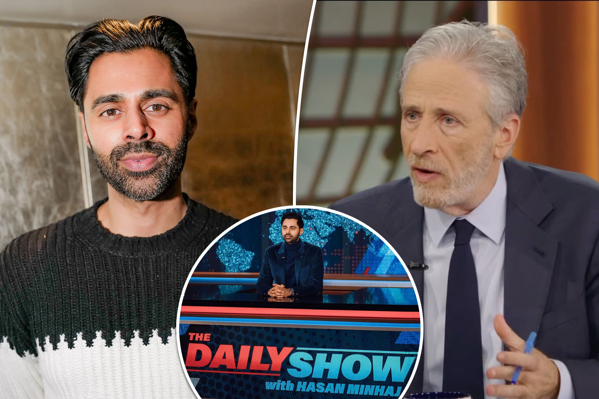 Hasan Minhaj: I got ‘f–ked out of’ hosting ‘The Daily Show’ — so they brought back Jon Stewart