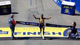 Sisay Lemma of Ethiopia wins 2024 Boston Marathon after a strong early attack