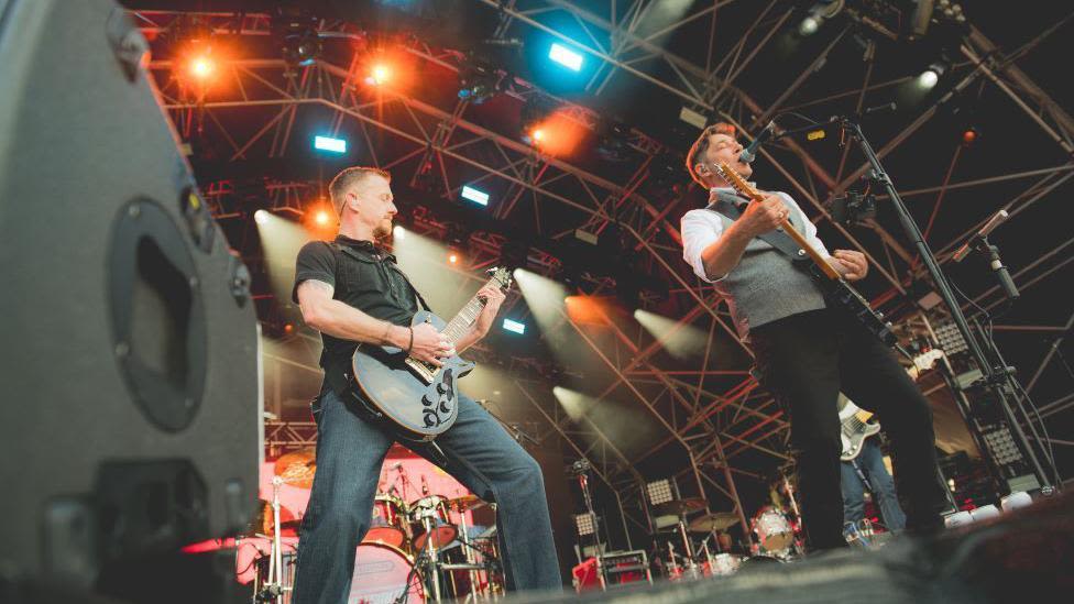 Band 'amazed' to support Bryan Adams at forest gig