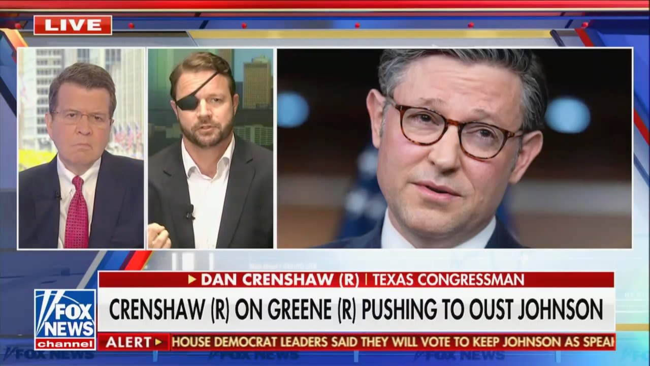 Dan Crenshaw Scorches Republicans Calling For Mike Johnson’s Ouster: ‘It’s a Game and Voters Need To Stop Falling For It’