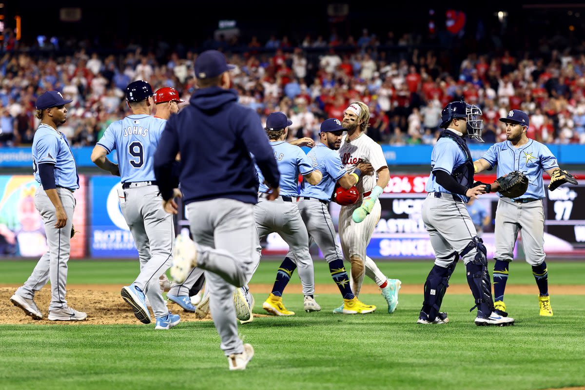 Pitcher at Center of Phillies-Rays Brawl Suspended Three Games