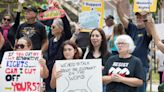 Abortion rights rally: Hundreds gather at Boyd Park for 'Keep Your Bans Off Our Bodies'