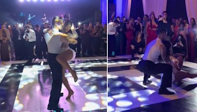 Melissa Paredes y Anthony Aranda realizaron su primer baile de casados y emocionaron a los asistentes