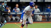 Nimmo out of Mets' lineup with soreness on his side. Senga's rehab progressing slowly