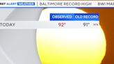 Record heat: Just how hot did it get in Baltimore?