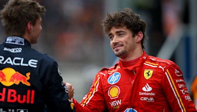 Charles Leclerc hereda la pole del castigado Verstappen en Bélgica