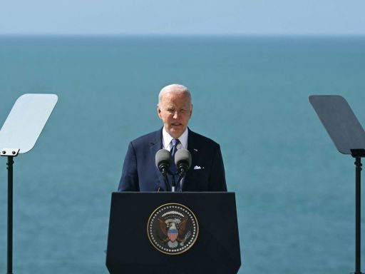 Día D: Biden llamó a frenar “la agresión de Putin” y la comparó con el avance de Hitler hace 80 años