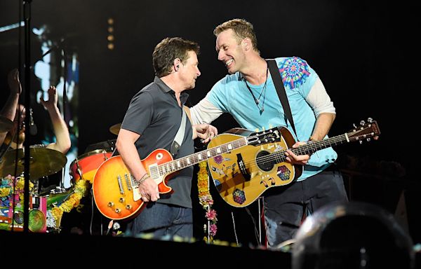 Internet Unites Over Michael J. Fox, Coldplay at Glastonbury