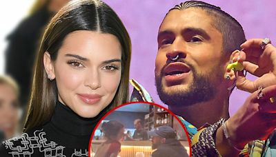 Kendall Jenner Stares Deep Into Bad Bunny's Eyes During Romantic Puerto Rico Date