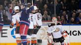 Kreider scores twice, Quick makes 29 saves to help Rangers beat Ducks 5-1