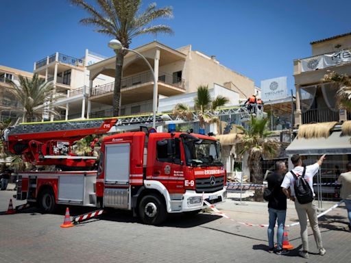 La terraza del bar que se derrumbó en Mallorca carecía de licencia