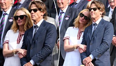 Julia Roberts and husband Danny Moder have ‘incredible’ Wimbledon date after celebrating 22nd anniversary