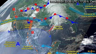 Clima México hoy: Se esperan lluvias, tornados y más calor