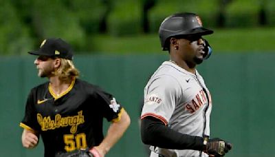 Pirates blow 5-run lead as Giants rally to tie game in 9th, win in extra innings