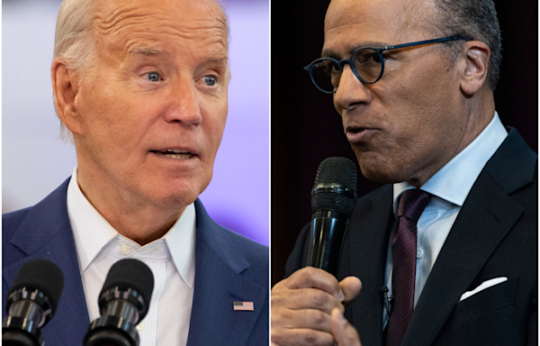 What time is Joe Biden's interview tonight? When and where to watch sitdown with NBC's Lester Holt