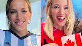 Le preguntaron a Luisana Lopilato si prefiere que gane Argentina o Canadá y la respuesta fue solo para entendidos