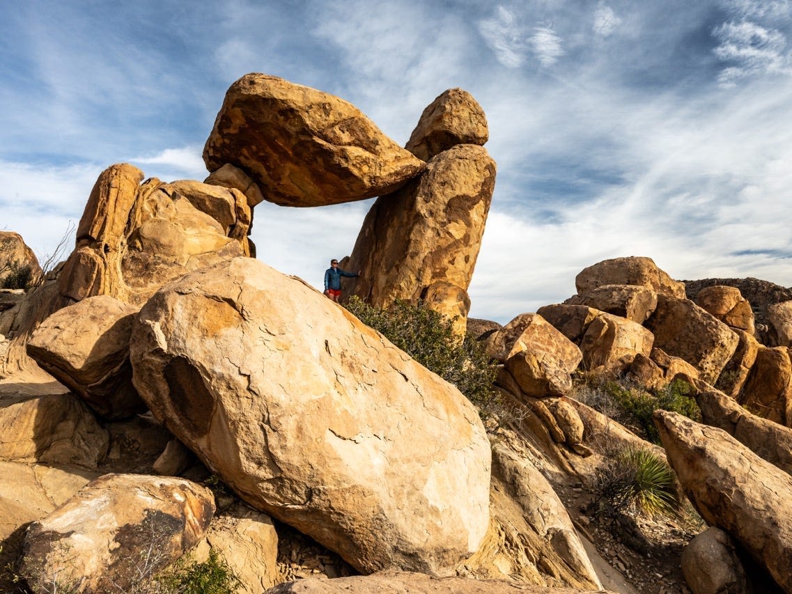 I spent 3 days hiking Big Bend. The famous national park had some cool views, but I'd never go back.