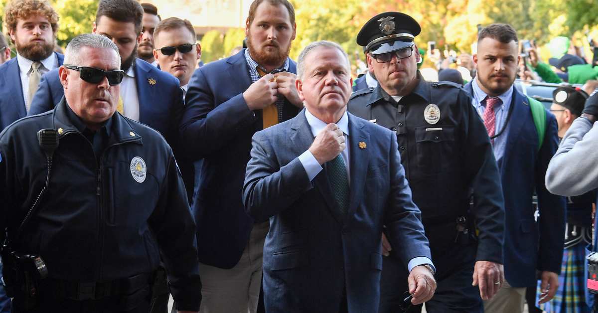 Brian Kelly always means business against USC