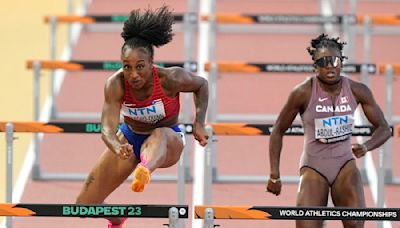 Jasmine Camacho-Quinn no termina su carrera en Finlandia tras una aparente lastimadura