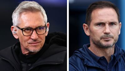 Frank Lampard already has Gary Lineker backing to beat Carsley to England job