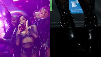 Keke Palmer Serves Up Glam in Chain-Embellished Ankle Boots at OutLoud Music Festival 2024