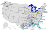 Inland waterways of the United States