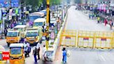 Construction work begins on main arm of Goripalayam junction flyover | Madurai News - Times of India