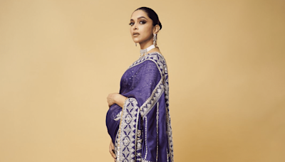 Mom-To-Be Deepika Padukone Flaunts Baby Bump In Tarun Tahiliani Saree At Anant-Radhika's Wedding