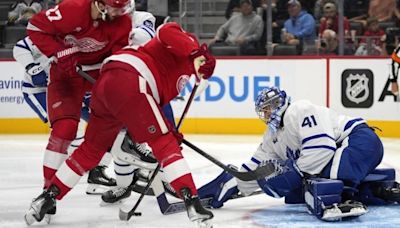 Robertson leads Maple Leafs past Red Wings 2-0 | Globalnews.ca