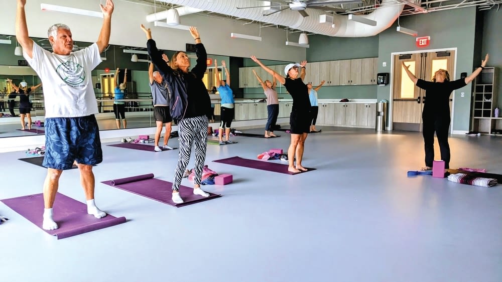 Sun City Fitness Manager Kathy Carver organizes classes to keep community moving