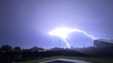 Late night storms rumble across Southeast Texas