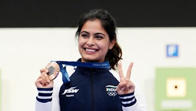 Manu Bhaker Creates History in Paris! Manu Becomes First Indian to Win 2 Medals in A Single Olympics