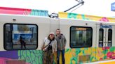 These artists have brightened an Edmonton LRT car with the vivid colours of El Salvador