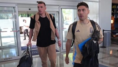 Franco Armani y Gonzalo Montiel llegaron a Miami: la Selección argentina ya tiene a sus 29 jugadores