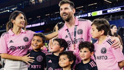 Lionel Messi’s Son Shows Off His NFL Skills Post Inter Miami CF Game; Fans React