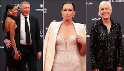 De Boris Becker a Martina Navratilova, hablamos con los invitados a los 'Laureus' en su paso por la alfombra roja