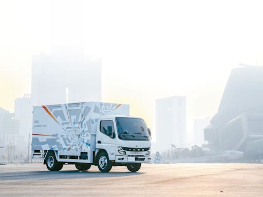 永續物流為淨零碳排完成最後一哩路 FUSO 輕型純電貨卡 eCanter 導入台灣