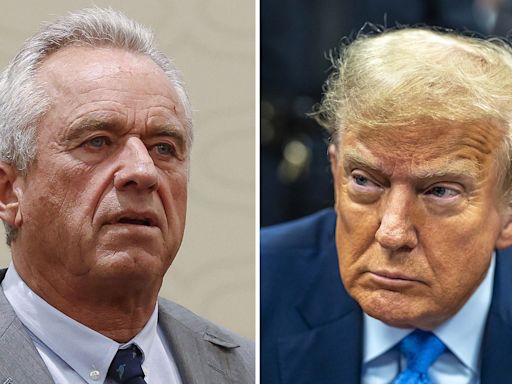Trump accuses Robert F Kennedy Jr of being most Left-wing election candidate