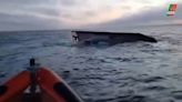 Tres muertos y varios desaparecidos tras el naufragio de un barco pesquero en Portugal