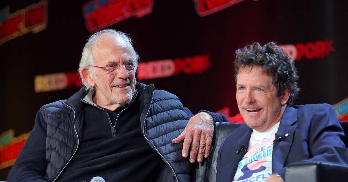 Michael J. Fox Teams Up with 'Back to the Future' Co-Star Christopher Lloyd for Teasy Announcement